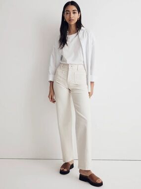 Madewell Jeans 32 Perfect Vintage Ivory